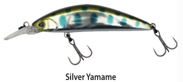 WOBLER ILLEX JACKALL TRICOROLL GT 56 MD-F SILVER YAMAME
