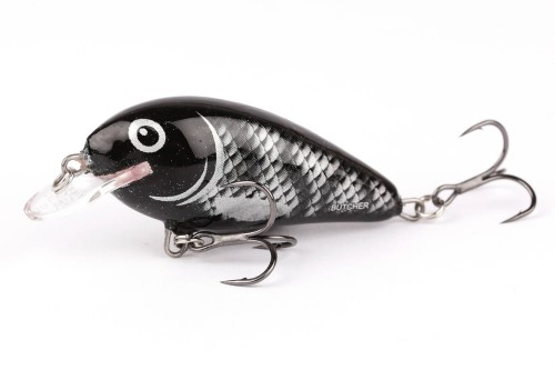 WOBLER SALMO BUTCHER 5 BLACK SHADOW PŁYWAJĄCY