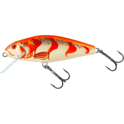 WOBLER SALMO PERCH 8 ALBINO PERCH PŁYWAJĄCY