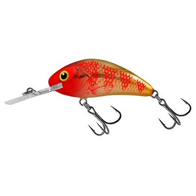 WOBLER SALMO RATTLIN'HORNET 3,5 GOLDEN RED HEAT PŁYWAJĄCY