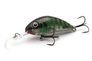 WOBLER SALMO RATTLIN'HORNET 3,5 GREEN GILL CLEAR PŁYWAJĄCY