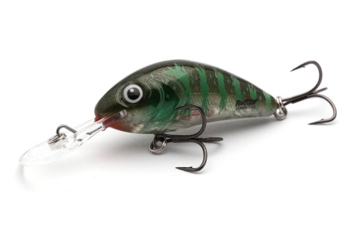 WOBLER SALMO RATTLIN'HORNET 3,5 GREEN GILL CLEAR PŁYWAJĄCY