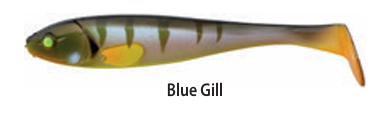 GUMA ILLEX MAGIC SLIM SHAD 3" BLUE GILL