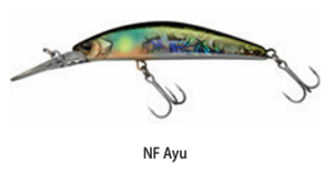WOBLER ILLEX JACKALL TRICOROLL GT 72 DR-F NF AYU