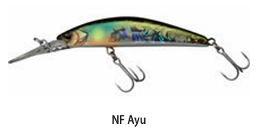 WOBLER ILLEX JACKALL TRICOROLL GT 72 DR-F NF AYU