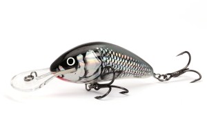WOBLER SALMO HORNET 6 HOLOGRAPHIC GREY SHINER TONĄCY