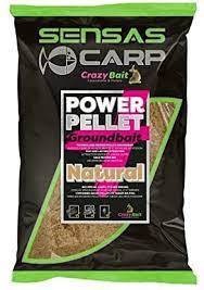 ZANĘTA SENSAS UK POWER PELLET 2KG PLUS NATURAL