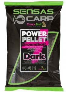 ZANĘTA SENSAS UK POWER PELLET 2KG PLUS DARK