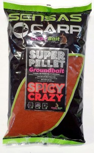 ZANĘTA SENSAS SUPER PELLET GROUNDBAIT SPICY 1KG
