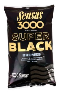 ZANĘTA SENSAS 3000 SUPER BLACK BREMES 1 KG