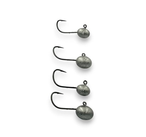 GŁÓWKI JIGOWE TITANIUM MICRO #4 0,8G 3SZT