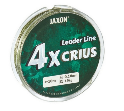 PLECIONKA JAXON CRIUS 4X LEADER LINE 0,14 10M