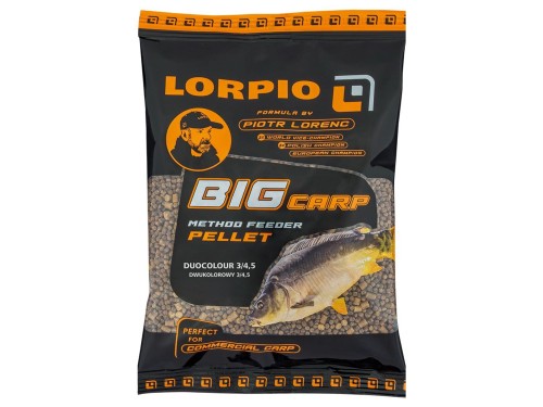 PELLET LORPIO BIG CARP DUOCOLOUR 3,0MM/4,5MM 700G