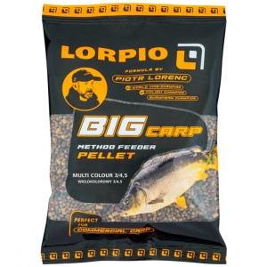 PELLET LORPIO BIG CARP MULTICOLOUR 3,0MM/4,5MM 700G