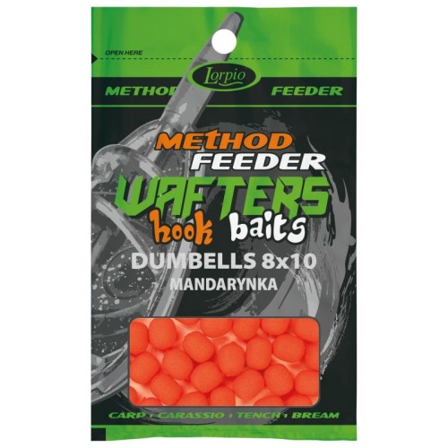 WAFFTERS LORPIO METHCOD FEEDER 8X10MM MANDARYNKA