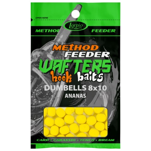 WAFFTERS LORPIO METHOD FEEDER 8X10MM ANANAS