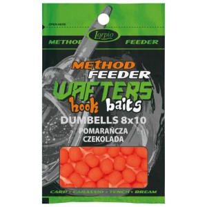 WAFFTERS LORPIO METHOD FEEDER 8X10MM POMARAŃCZA CZEKOLADA