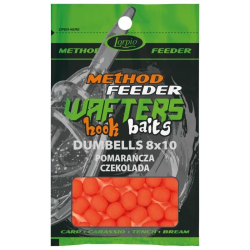 WAFFTERS LORPIO METHOD FEEDER 8X10MM POMARAŃCZA CZEKOLADA
