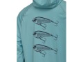 BLUZA WESTIN BAY UPF HOODIE L SEA BREEZE