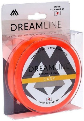 ŻYŁKA MIKADO DREAMLINE CARP FLUO POMARAŃCZ 0,30 MM 9,73 KG 600 M