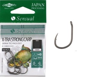 HACZYKI MIKADO SENSUAL X- TRA STRONG CARP NR 8 SZT 10