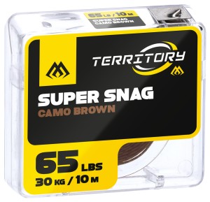 PLECIONKA MIKADO PRZYPONOWA SUPER SNAG 65lbs/10m BRĄZOWY CAMO