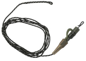 ZESTAW KOŃCOWY MIKADO LEADCORE 80CM Z BESPIECZNYM KLIPSEM 2SZT