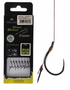 HACZYKI MIKADO METHOD FEEDER PRZYPON Z IGŁĄ 10MM #6
