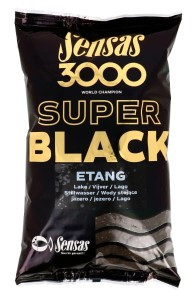 ZANĘTA SENSAS 3000 SUPER BLACK ETANG 1KG