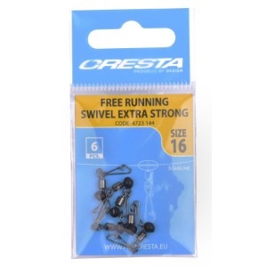 ŁĄCZNIKI CRESTA FREE RUNNING SWIVEL EXTRA STRONG #12