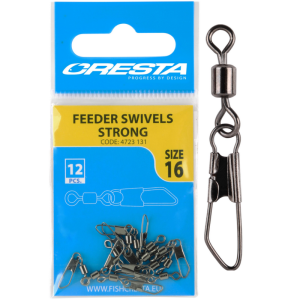 KRĘTLIK Z AGRAFKĄ CRESTA FEEDER SWIVELS STRONG #14