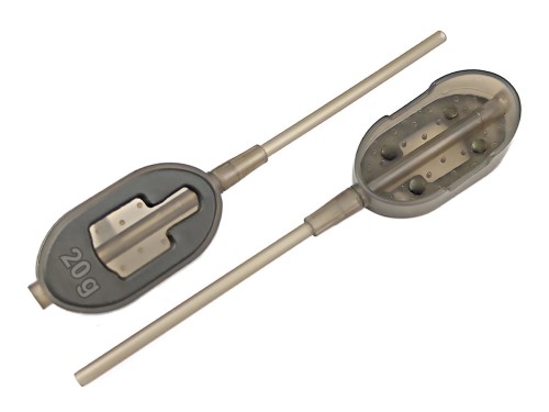 PODAJNIK BRAIN METHOD FEEDER LONG CAST FLAT PELLET M 30G 3SZT