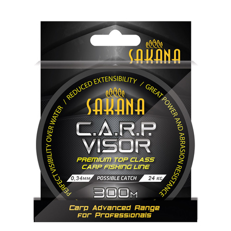 ŻYŁKA SAKANA CARP VISOR 0,34 300M