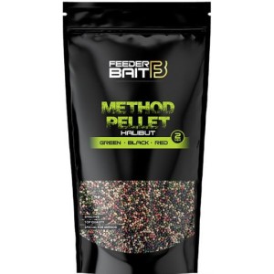 PELLET FEEDER BAIT HALIBUT GREEN&BLACK&RED 2MM