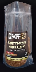 PELLET FEEDER BAIT KWAS MASŁOWY 2 MM 800 GR