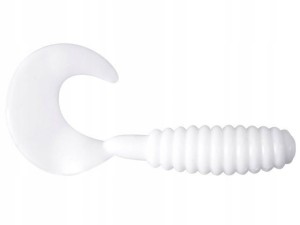 GUMA DRAGON TWISTER V-LURES JUMPER WHITE 3,5CM