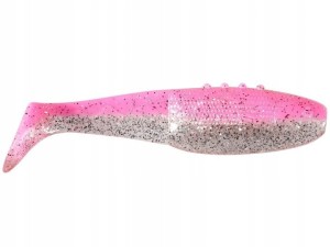 GUMA DRAGON RIPPER V-LURES RENOKILLER PRO FLAMINGO PINK GLITTER 6CM