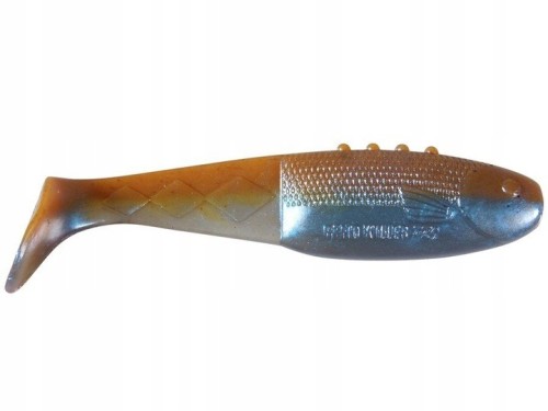 GUMA DRAGON RIPPER V-LURES RENKILLER PEARL BS BROWN 8,5CM