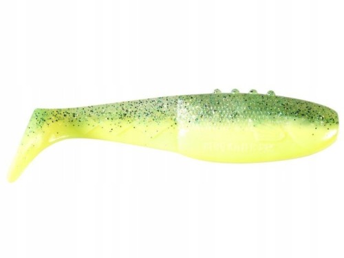 GUMA DRAGON RIPPER V-LURES RENKILLER YELLOW CANDY 8,5CM