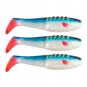 GUMA DRAGON RIPPER V-LURES RENOKILLER BLACK SCRATCHED FISH 12,5CM