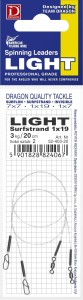 PRZYPON DRAGON QUICK LOCK 1X7 SURFSTRAND 9KG LIGHT 25CM 2SZT/OPAK
