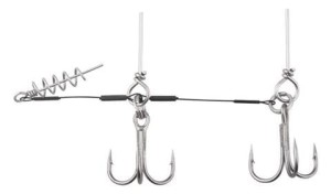 SYSTEMIK DRAGON DO ZBROJENIA GUM 2 KOTW NR 1/0 14KG CZARNY 9CM