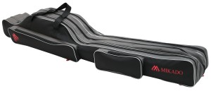 POKROWIEC MIKADO NA WĘDKI 3 KOMORY 120CM CZARNY