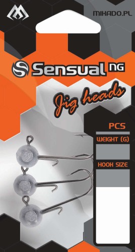 GŁÓWKA JIGOWA MIKADO SENSUAL 2G #2 BN OPAK/3SZT