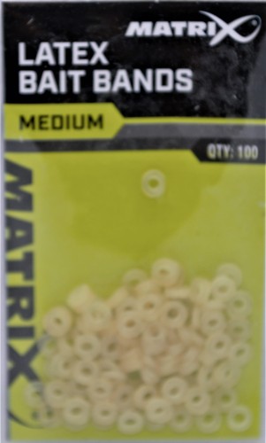 GUMKI DO PELLETÓW MATRIX LATEX 100 SZT