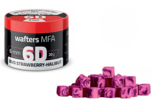 WAFTERS MATCH PRO MFA 6D 6MM 20G DUO STRAWBERRY-HALIBUT