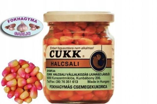 KUKURYDZA CUKK SUCHA SŁOIK CZOSNEK 220ML