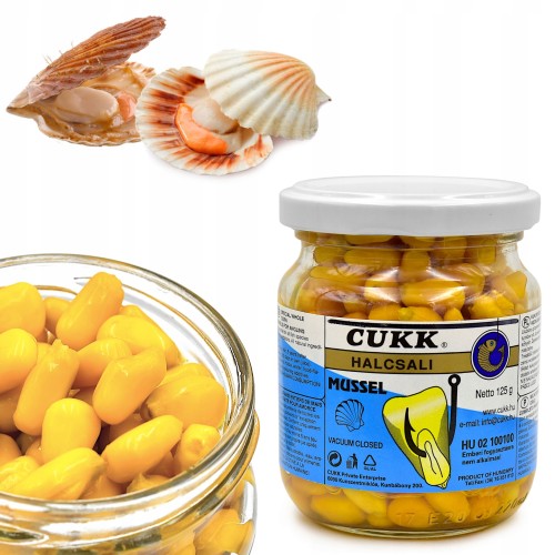 KUKURYDZA CUKK SUCHA SŁOIK MUSZLA 220ML