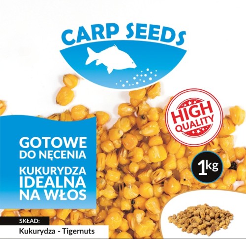 KUKURYDZA CARP SEEDS 1KG ORZECH TYGRYSI