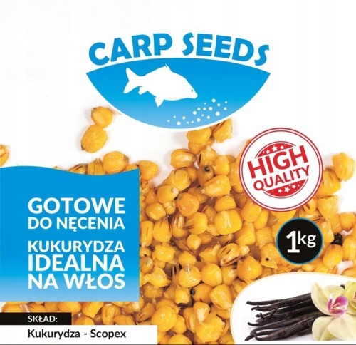 KUKURYDZA CARP SEEDS 1KG SCOPEX
